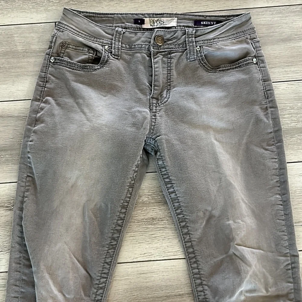 VGS skinny fit jeans size 6 gray